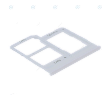 Εικόνα της Γνήσια Υποδοχή Κάρτας Dual SIM και SD (SIM Tray Card Holder) για Samsung Galaxy A20e A202F GH98-44377B - Χρώμα: Λευκό