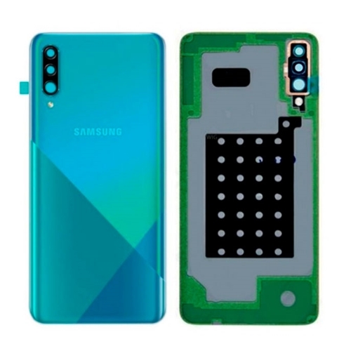 Picture of Original Back Cover with Camera Lens for Samsung Galaxy A30s A307F GH82-20805B - Color: Green