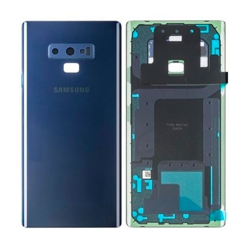 Picture of Original Back Cover with Camera Lens for Samsung Galaxy Note 9 N960F GH82-16920B - Color: Blue