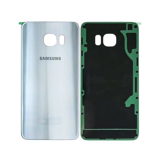 Picture of Original Back Cover for Samsung Galaxy S6 Edge Plus G928F GH82-10336D - Color: Silver