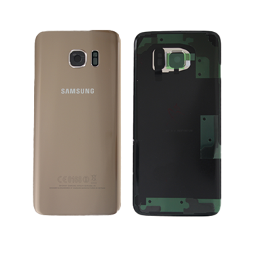 Εικόνα της Γνήσιο Πίσω Καπάκι με Τζαμάκι Κάμερας για Samsung Galaxy S7 Edge G935F GH82-11346C - Χρώμα: Χρυσό
