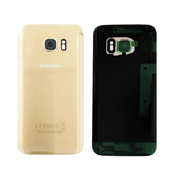 Εικόνα της Γνήσιο Πίσω Καπάκι με Τζαμάκι Κάμερας για Samsung Galaxy S7 G930F GH82-11384C - Χρώμα: Χρυσό