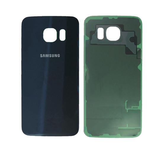 Picture of Original Back Cover With Camera Lens for Samsung Galaxy S6 G920F GH82-09825A -Color: Black