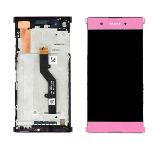 Γνήσια Οθόνη με Πλαίσιο για Sony Xperia XA1 G3112/G3116/G3121 - Χρώμα: Ροζ
