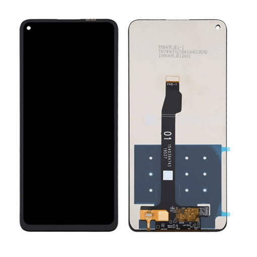 Οθόνη LCD με Μηχανισμό Αφής για Huawei P40 Lite 5G - Χρώμα: Μαύρο