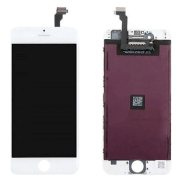 Picture of PREMIUM TIANMA LCD Complete with ear mesh, sensor and camera ring for Apple iPhone 6 - Color: White