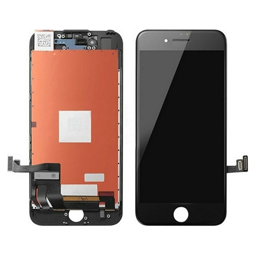 PREMIUM TIANMA Οθόνη LCD με Μηχανισμό Αφής και ear mesh, sensor & camera ring για Apple iPhone 7 TLCD-025 - Χρώμα: Μαύρο