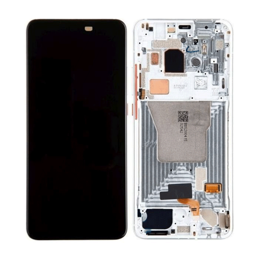 Γνήσια Οθόνη LCD με Μηχανισμό Αφής και Πλαίσιο Xiaomi Poco F2 Pro  56000E0J1100 (Service Pack) - Χρώμα: Λευκό