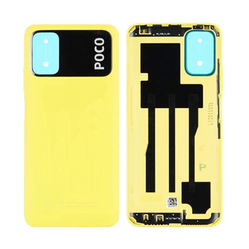 Picture of Original Back Cover for Xiaomi Poco M3 55050000QL9X - Color: Gold