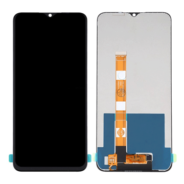 Picture of OEM LCD Complete for Realme C11 2020 (RMX2185) / C12 2020 (RMX2189) / C15 2020 (RMX2180- RMX2186) - Color: Black