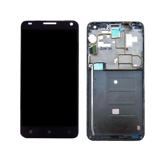 Picture of LCD Complete with Frame for Lenovo S580 - Color : Black