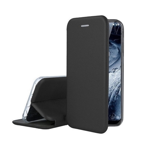 OEM Θήκη Βιβλίο Smart Magnet Elegance για Apple iPhone 12 - Χρώμα: Μαύρο