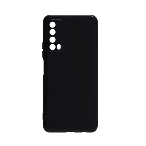 Θήκη Πλάτης Σιλικόνης για Huawei P Smart Z 2021 - Χρώμα: Μαύρο