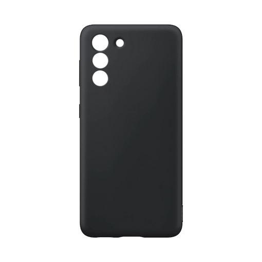 Θήκη Πλάτης Σιλικόνης για Samsung G990F Galaxy S21 - Χρώμα: Μαύρο