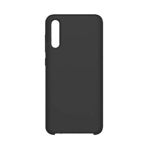 Picture of Silicon Case for Samsung A705F Galaxy A70 - Color: Black