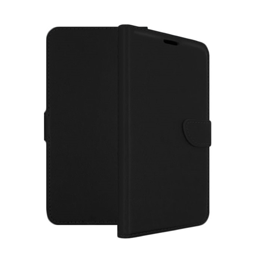 Picture of Θήκη Βιβλίο Stand Leather Wallet with Clip για Motorola E2 - Χρώμα: Μαύρο