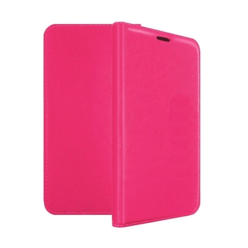 Picture of  Stand Leather Wallet without Clip for Huawei Y3 Y300 -Color: Pink