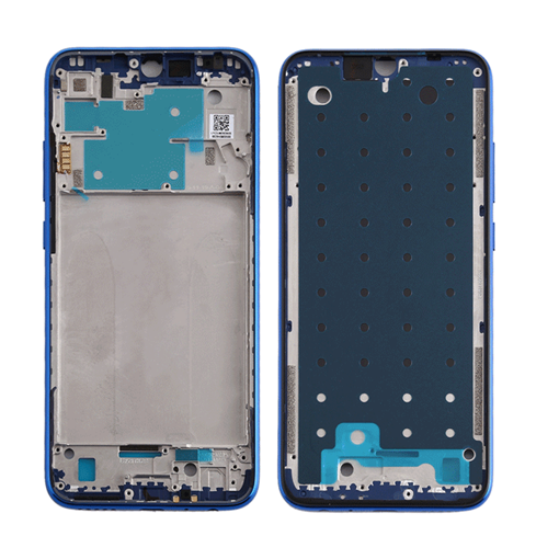 Μπροστινό Πλαίσιο Οθόνης Front LCD Frame για Xiaomi Redmi Note 8 - Χρώμα: Μπλε