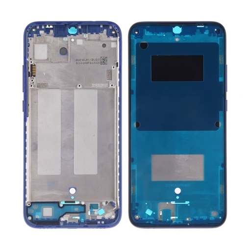 Μπροστινό Πλαίσιο Οθόνης Front LCD Frame για Xiaomi Redmi 7 - Χρώμα: Μπλε