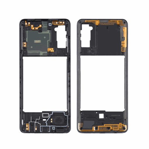 Μεσαίο Πλαίσιο Middle Frame για Samsung Galaxy A41 A415F - Χρώμα: Μαύρο