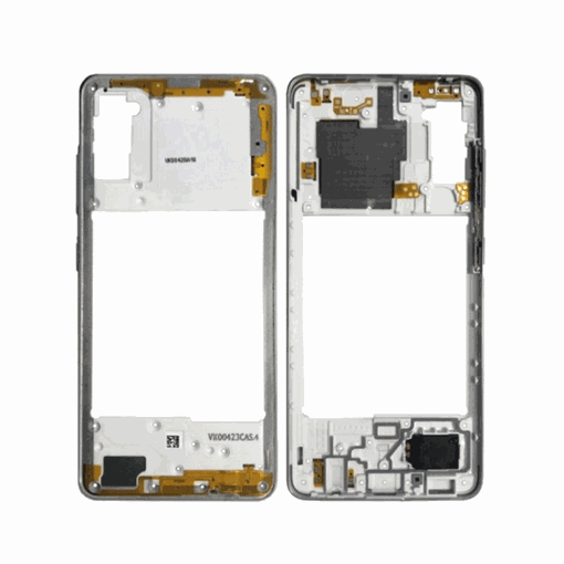 Μεσαίο Πλαίσιο Middle Frame για Samsung Galaxy A41 A415F - Χρώμα: Λεύκο