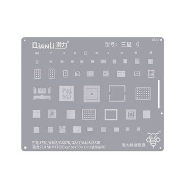 Picture of Qianli QS45 Stencil for Samsung Galaxy J7 Duo J720 / A30 A305 / A40 A405