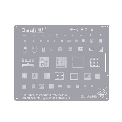 Qianli QS45 Stencil για Samsung Galaxy J7 Duo J720 / A30 A305 / A40 A405
