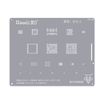 Picture of Qianli QS53 Stencil for Huawei Y9P/ Y9S / Nova 7 / Nova 8 / Honor 8X / 20i / 10 / 20 Lite