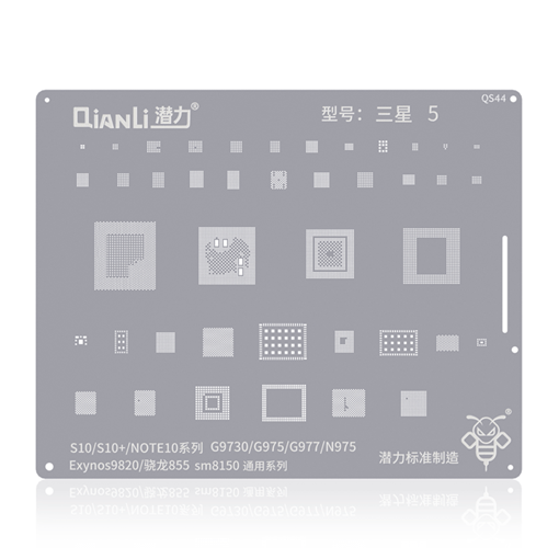 Qianli QS44 Stencil για Samsung Galaxy S10 G973 / S10+ Plus G975 / S10 5G G977 / Note 10 N970 / Note 10 Plus N975