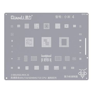 Picture of Qianli QS32 Stencil for Xiaomi Xiaomi Mi 8 / 8SE / MIX 2 / MIX 2S