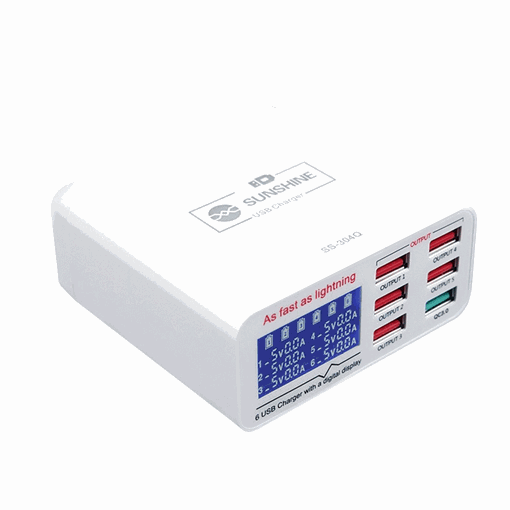 Picture of Sunshine SS-304Q  Charging Station with 6 USB ports