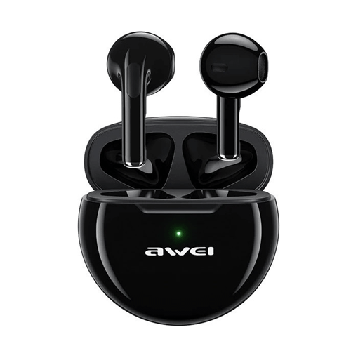 AWEI T17 Bluetooth Earpods ακουστικά - Χρωμα: Μαύρο