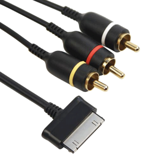 Picture of Cable AV for Samsung Tab P1000 - Color: Black