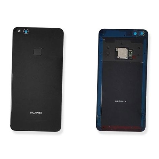 Γνήσιο Πίσω Καπάκι με Δακτυλικό Αποτύπωμα και Τζαμάκι Κάμερας για Huawei P10 Lite 02351FWG/02351FXB - Χρώμα: Μαύρο
