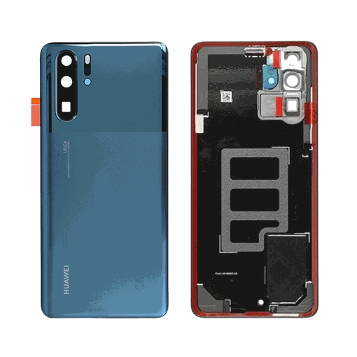 Γνήσιο Πίσω Καπάκι με Τζαμάκι Κάμερας για Huawei P30 Pro 02353DGH / 02353FLV - Χρώμα: Mystic Blue