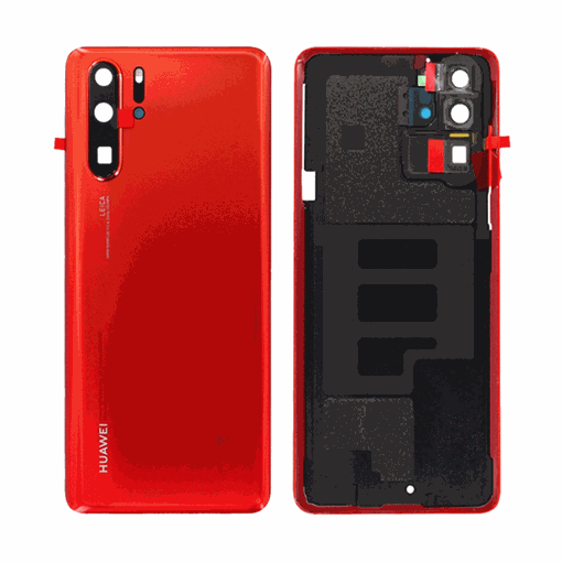 Picture of Original Back Cover with Camera Lens for Huawei P30 Pro 02352PLS - Color: Amber Sunrise