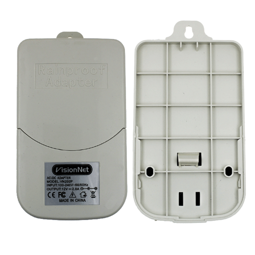 VisioNet - VN202P  AC-DC Waterproof Camera Adapter