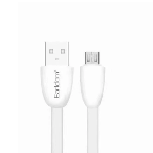 Picture of Earldom EC-111M Fast Charging Cable Micro-USB 2.4Α 3M - Color: White