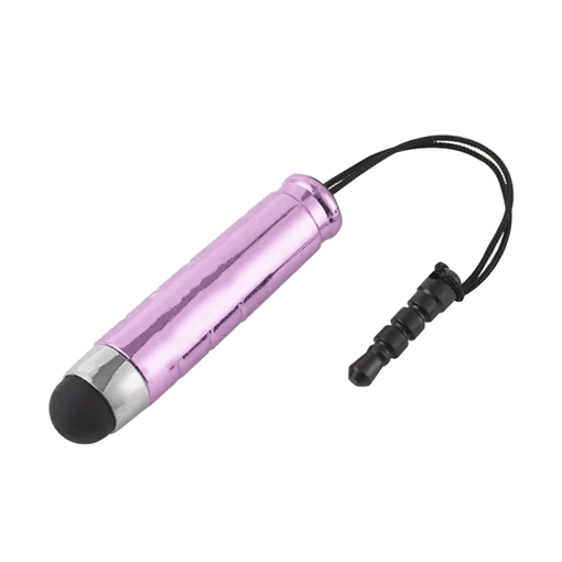 Mini Στυλό Αφής πτυσσόμενο / Mini Stylus Pen - Χρώμα: Ροζ
