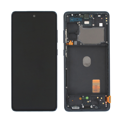 Picture of Original LCD Complete with Frame for Samsung Galaxy S20 FE 4G/5G (G780) GH82-24219A- Color: Cloud Navy Blue