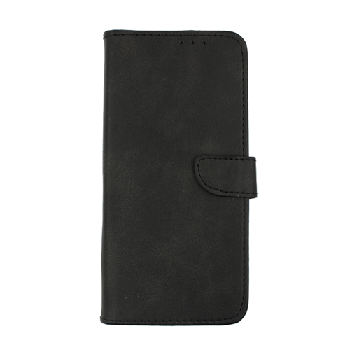 Θήκη Βιβλίο / Leather Book Case with Clip για Huawei Y5 2018 - Χρώμα: Μαύρo