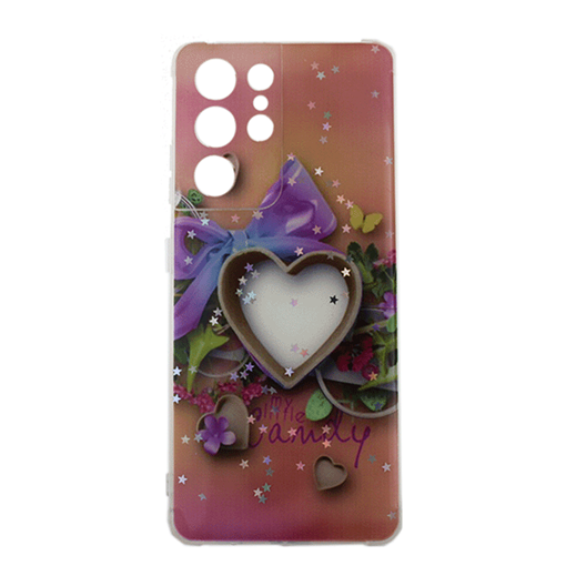 Picture of Silicone Case for Samsung Galaxy S21 Ultra 5G - Design: Heart