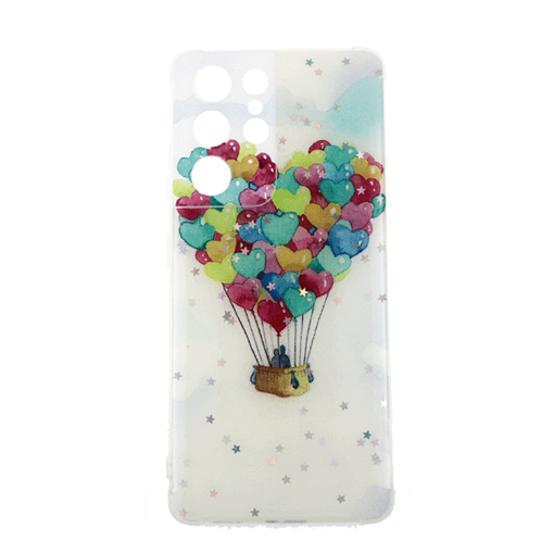 Picture of Silicone Case for Samsung Galaxy S21 Ultra 5G -Design: Balloon