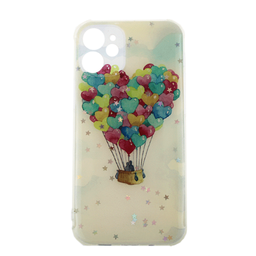 Picture of Silicone Case for iphone 12 Mini - Design: Balloon