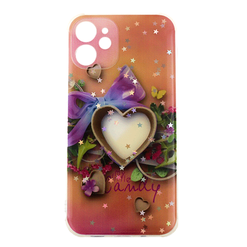 Picture of Silicone Case for iphone 12 Mini -Design: Heart