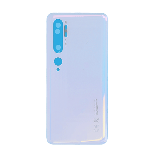 Πίσω Καπάκι για Xiaomi Mi Note 10 Pro - Χρώμα: Glacier White