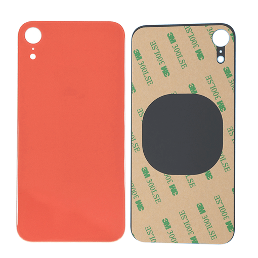 Πίσω Καπάκι με Αυτοκόλλητο για iPhone XR - Χρώμα: Πορτοκαλί