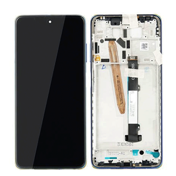 Picture of Display Unit with Frame for Xiaomi Poco X3 Pro 56003J20S00 (Service Pack) - Color: Blue