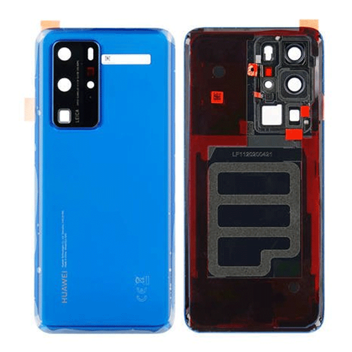Γνήσιο Πίσω Καπάκι με Τζαμάκι Κάμερας για Huawei P40 Pro 02353MMS - Χρώμα: Μπλε
