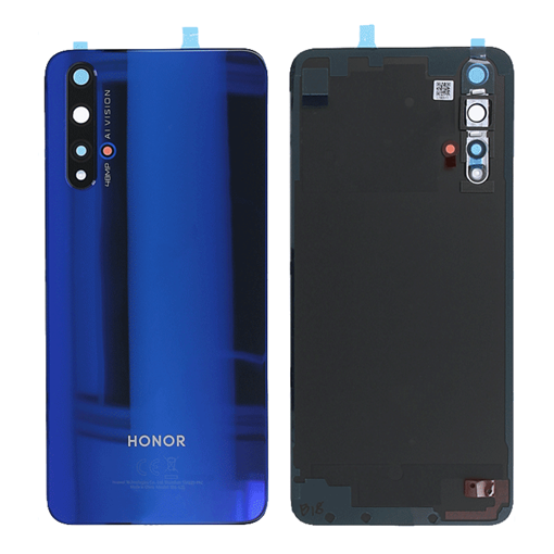 Γνήσιο Πίσω Καπάκι με Τζαμάκι Κάμερας για Huawei Honor 20 02352TXL - Χρώμα: Μπλε